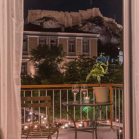 Appartamento Acropolis View-Living Stone Amethyst Atene Esterno foto