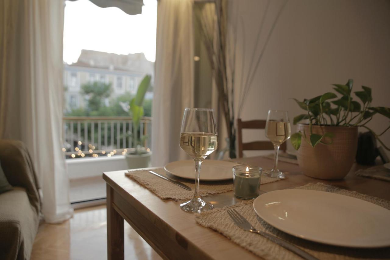 Appartamento Acropolis View-Living Stone Amethyst Atene Esterno foto