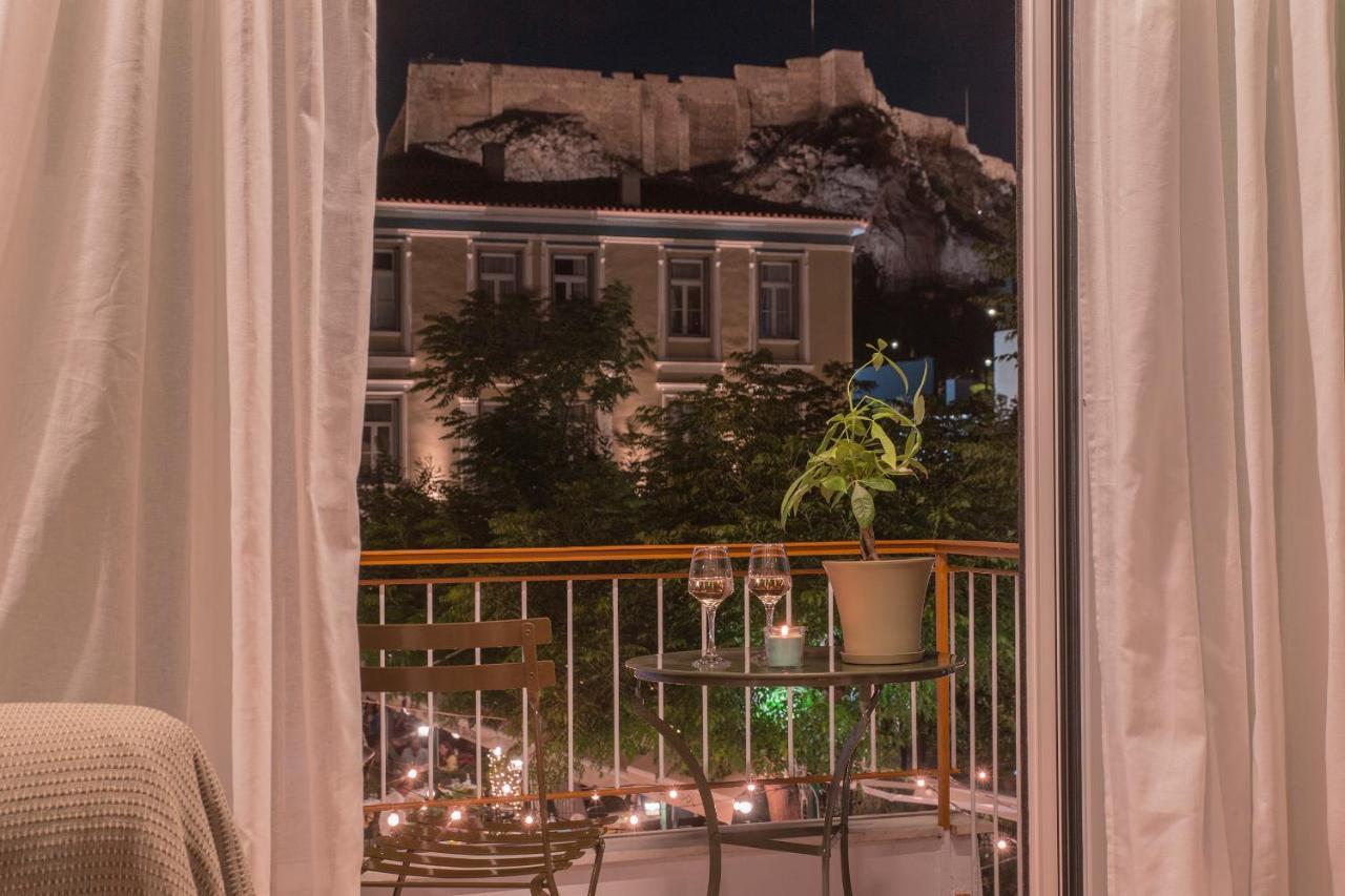 Appartamento Acropolis View-Living Stone Amethyst Atene Esterno foto