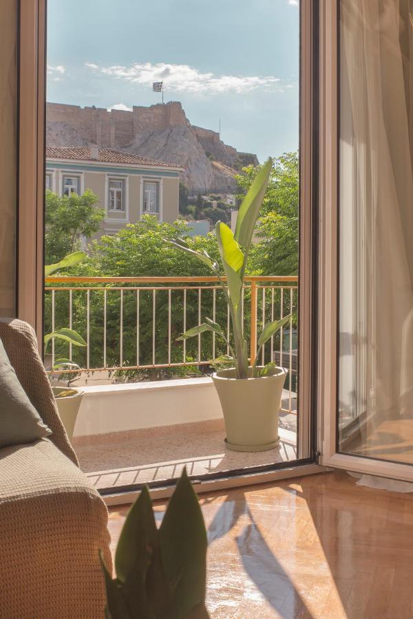 Appartamento Acropolis View-Living Stone Amethyst Atene Esterno foto
