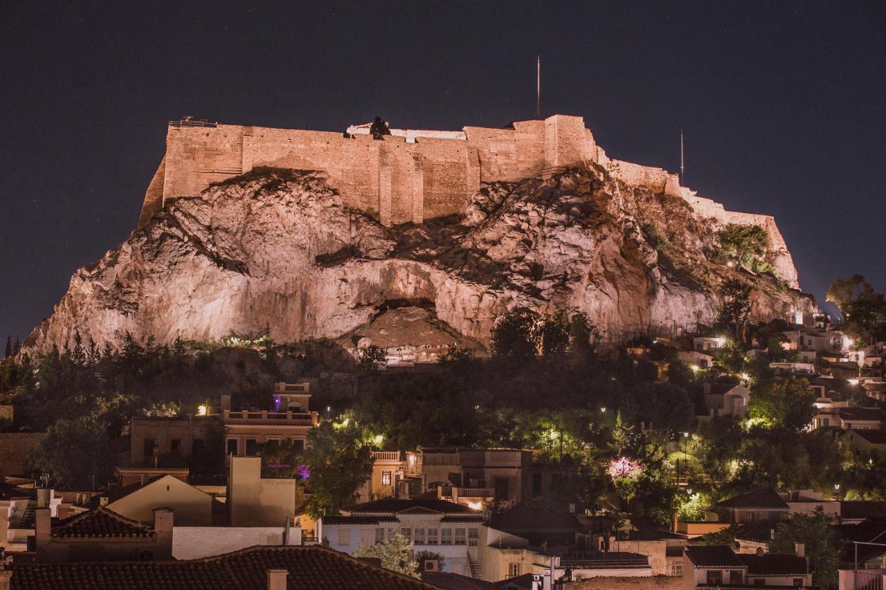 Appartamento Acropolis View-Living Stone Amethyst Atene Esterno foto